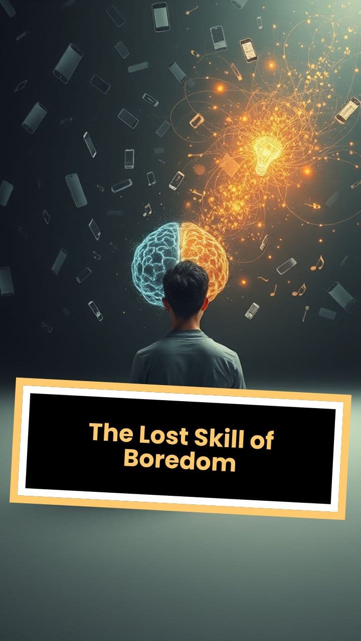 The Lost Skill of Boredom