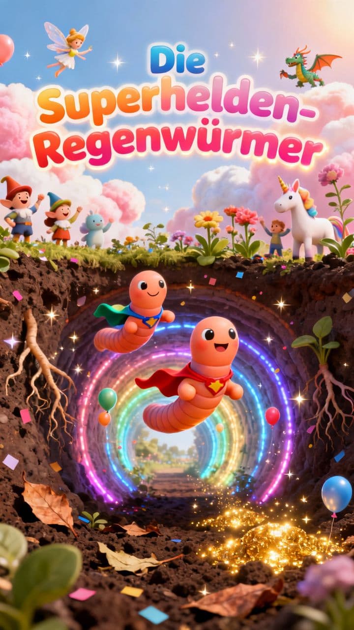 Die Superhelden-Regenwürmer