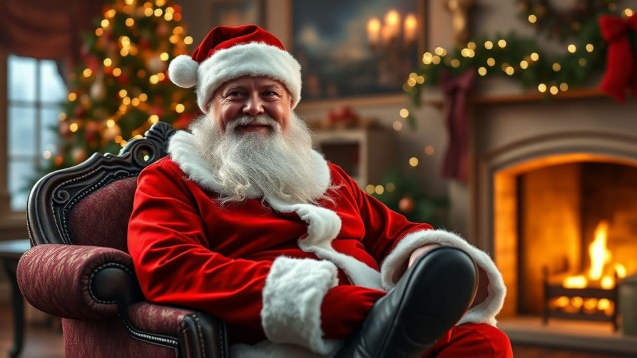 Santa's Stern but Loving Warning