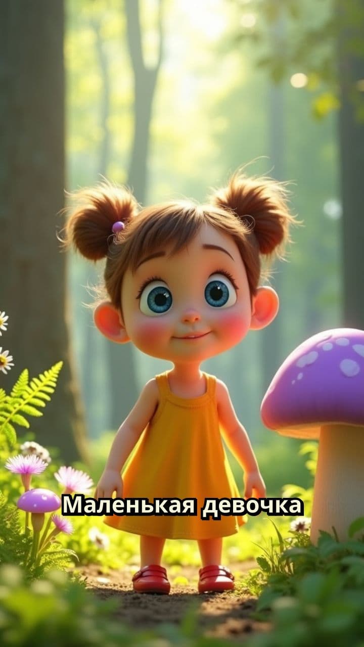 Исследование мира маленькой девочкой