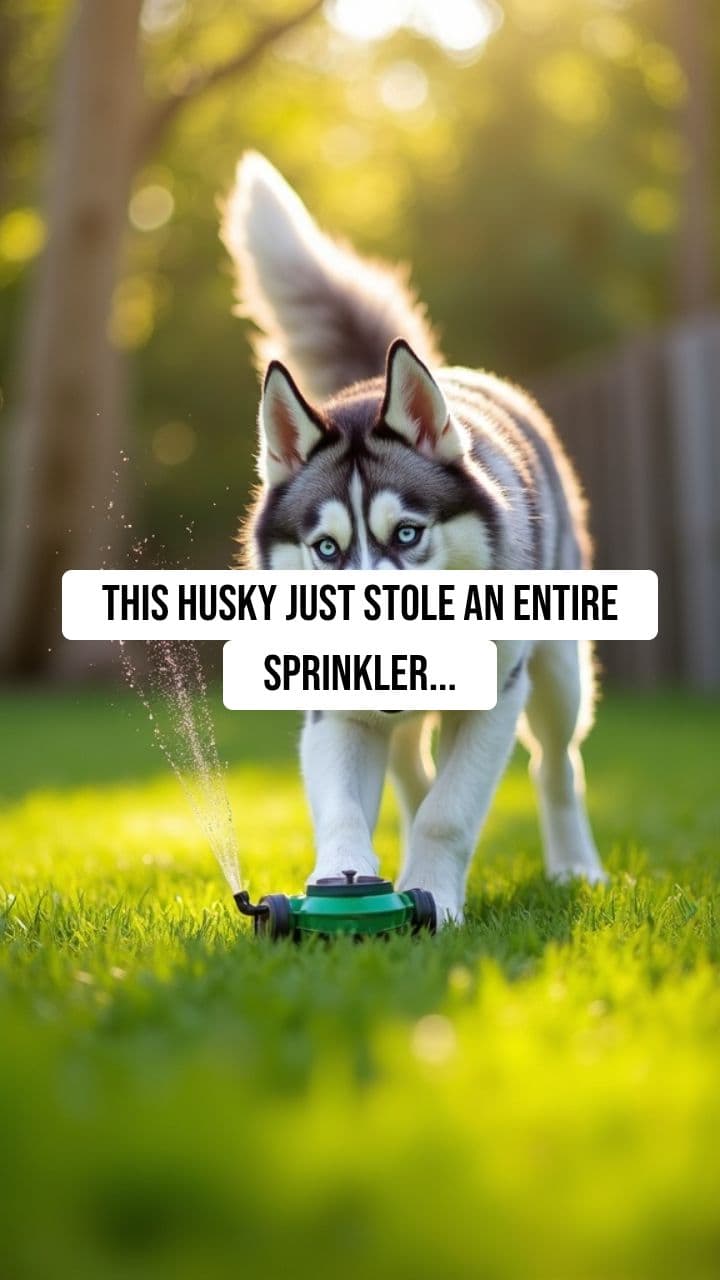 Husky's Backyard Water Park