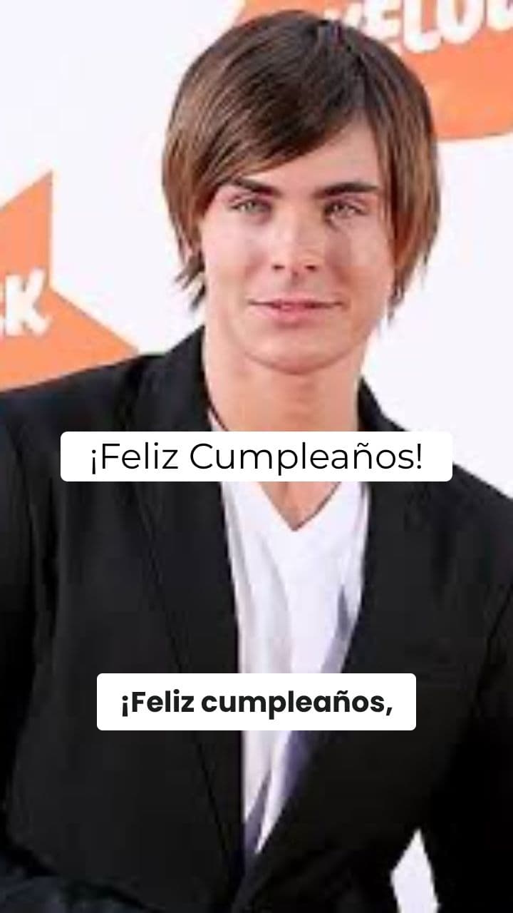 Mensaje de Cumpleaños