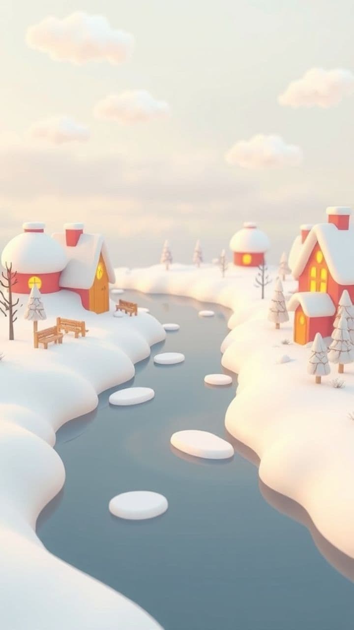 Зимняя даль