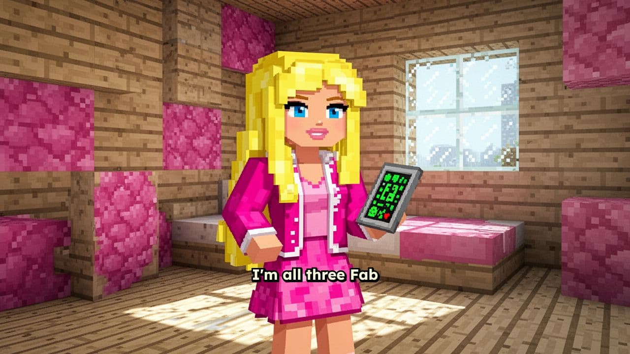 Barbie Fab Girl Three-in-One Fashion