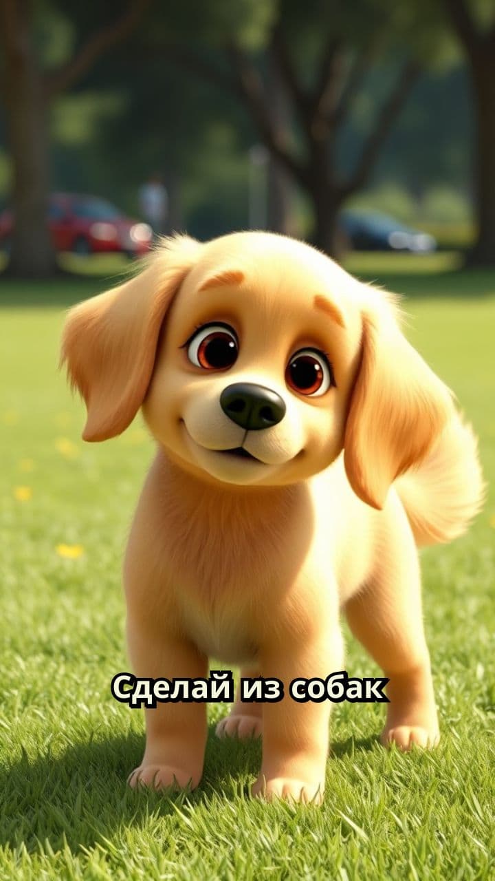 Собака-персонаж мультфильмов Pixar