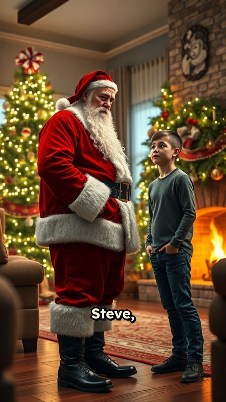Santa's Stern but Loving Warning