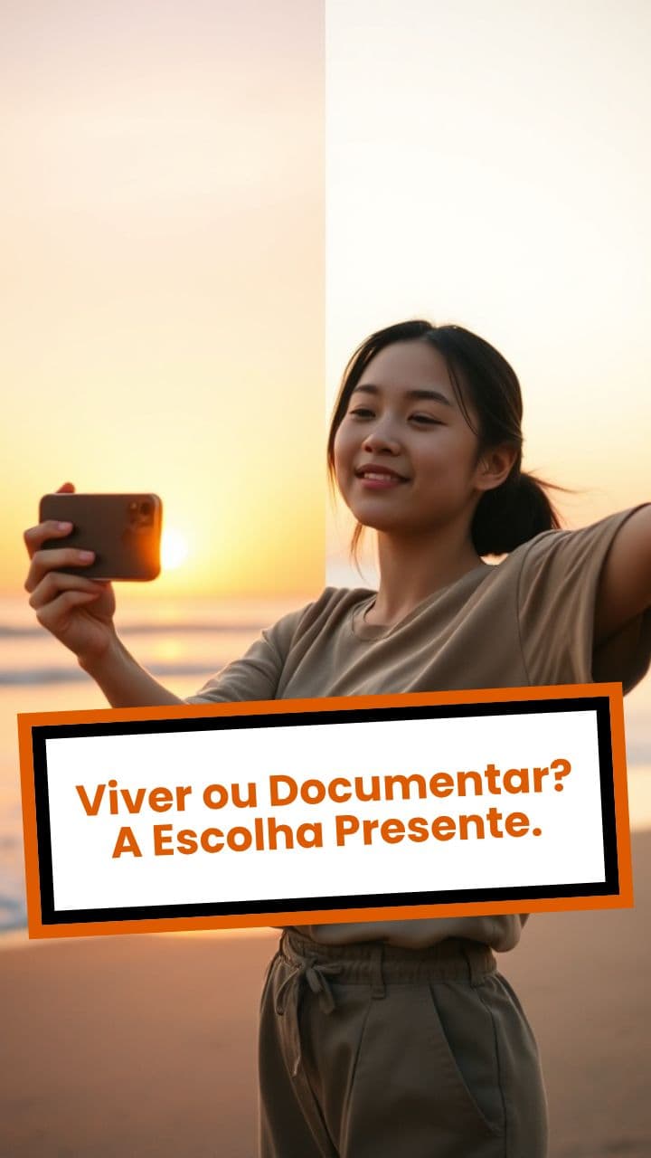 Viver ou Documentar? A Escolha Presente.