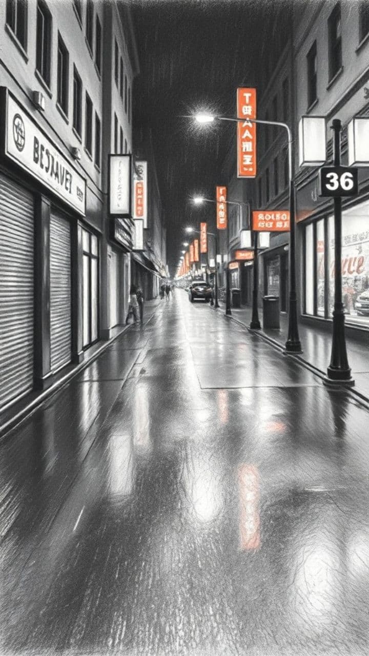 Primer beso bajo la lluvia