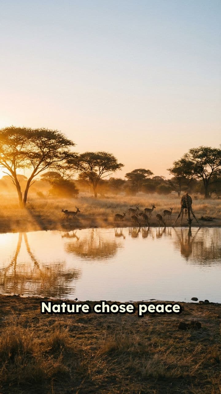 A Truce at the Waterhole