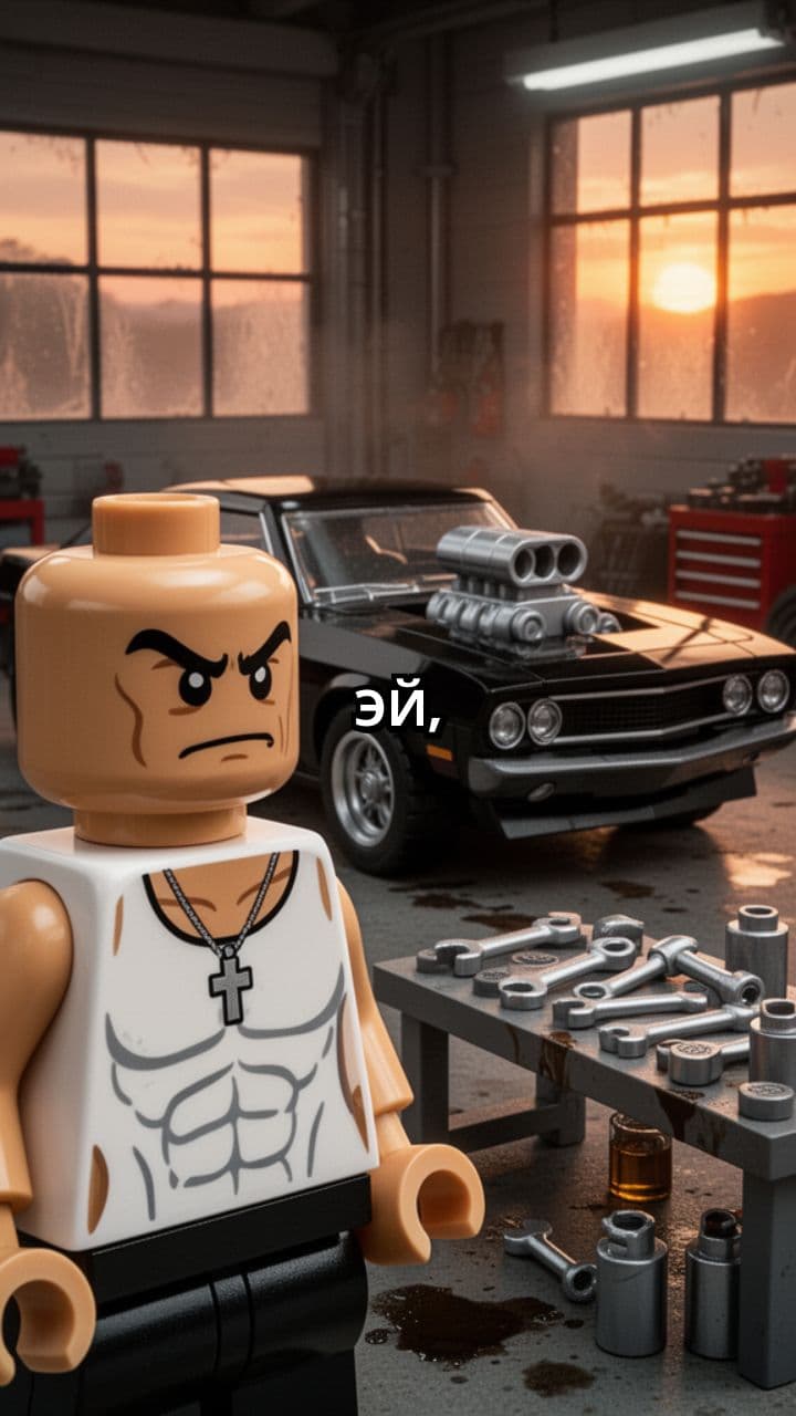 Лего Форсаж: семья и безумные гонки