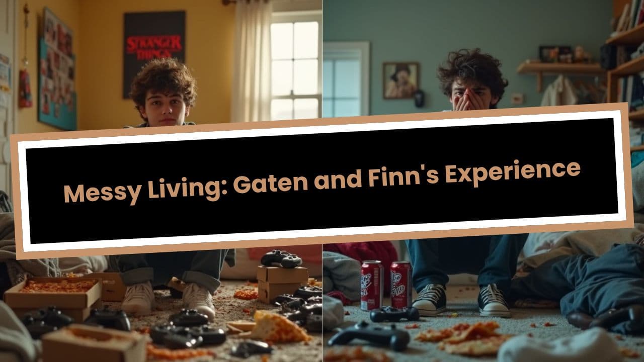 Messy Living: Gaten and Finn's Experience