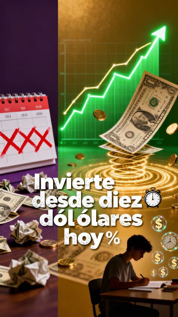 Invierte desde diez dólares hoy