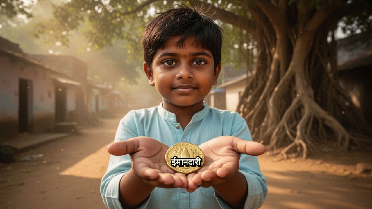 ईमानदारी का सोने का सिक्का