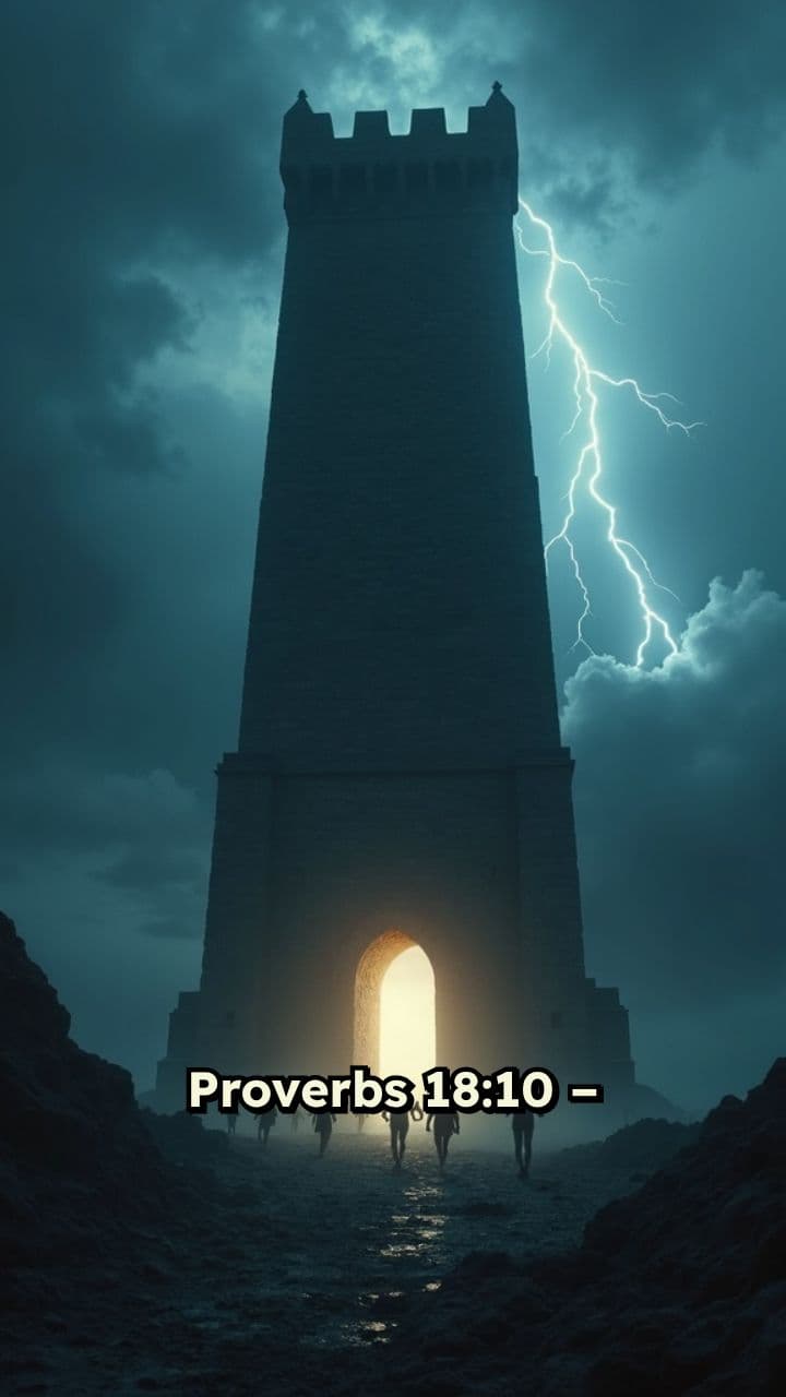 The Strong Tower of God's Name - Daily Bible Verse