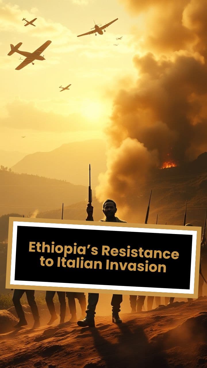 Ethiopia’s Resistance to Italian Invasion