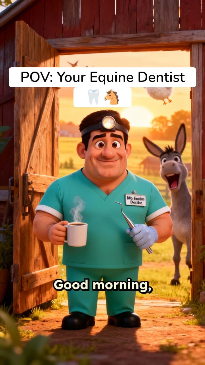 A Day in the Life of Mo – Equine Dentist