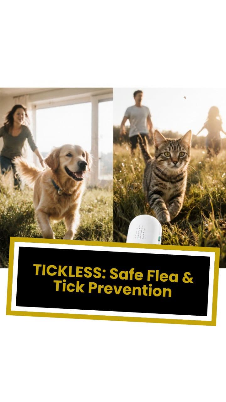 TICKLESS: Safe Flea & Tick Prevention