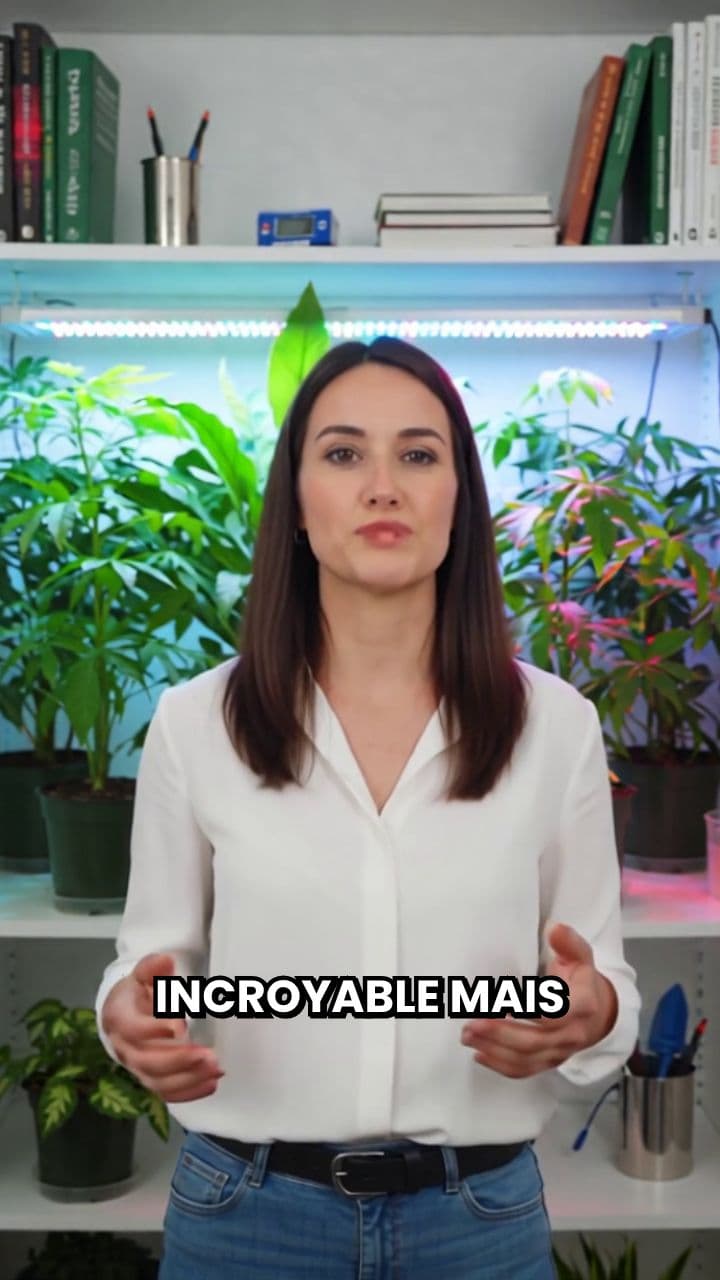 Lumière bleue : secret de croissance des plantes