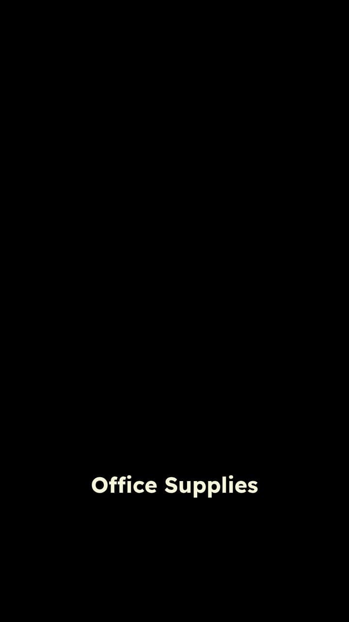 Office Supplies at the Bar