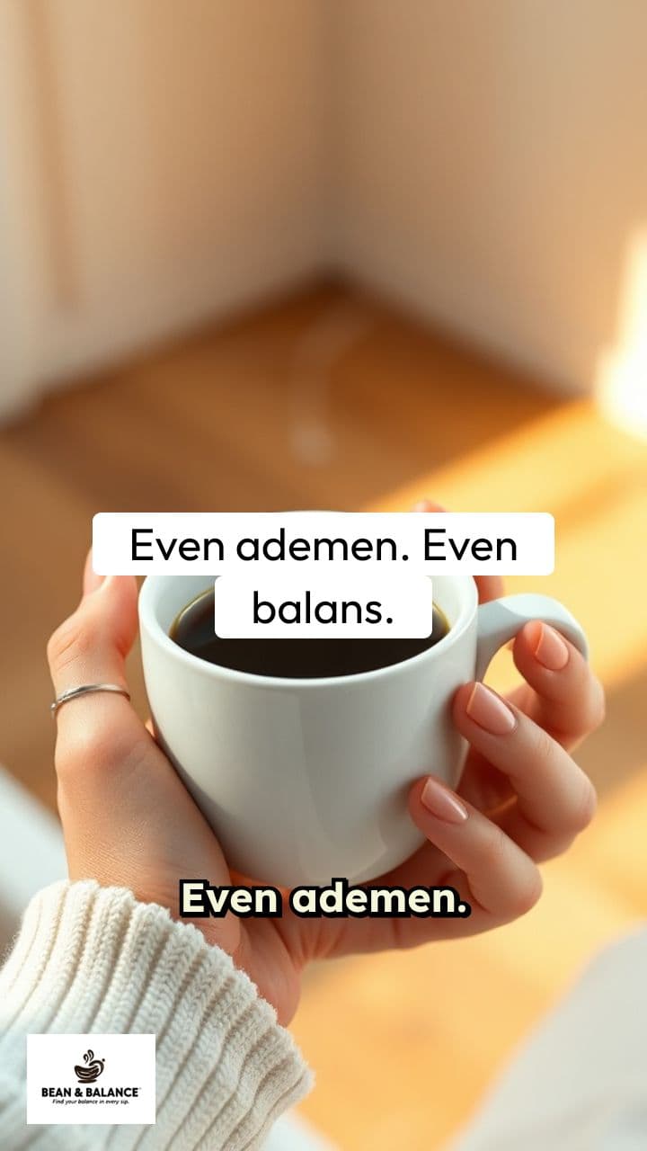 Bean & Balance Coffee Moment