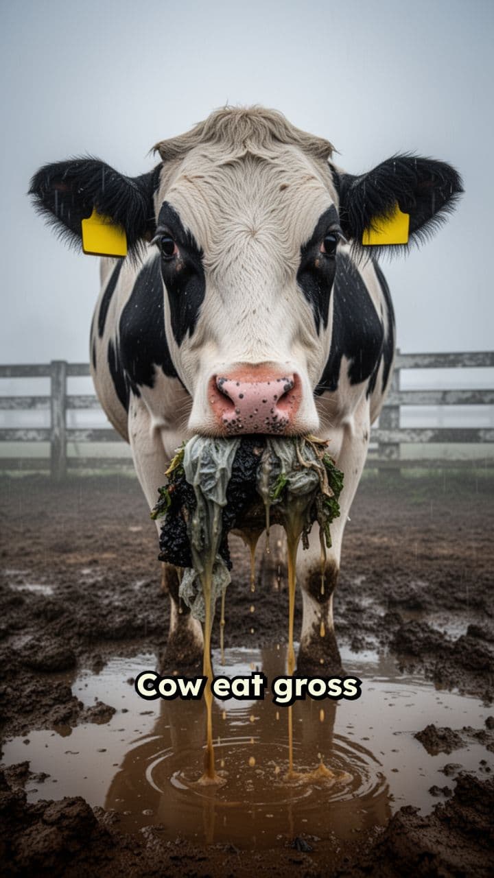 Cows Eat Gross Things