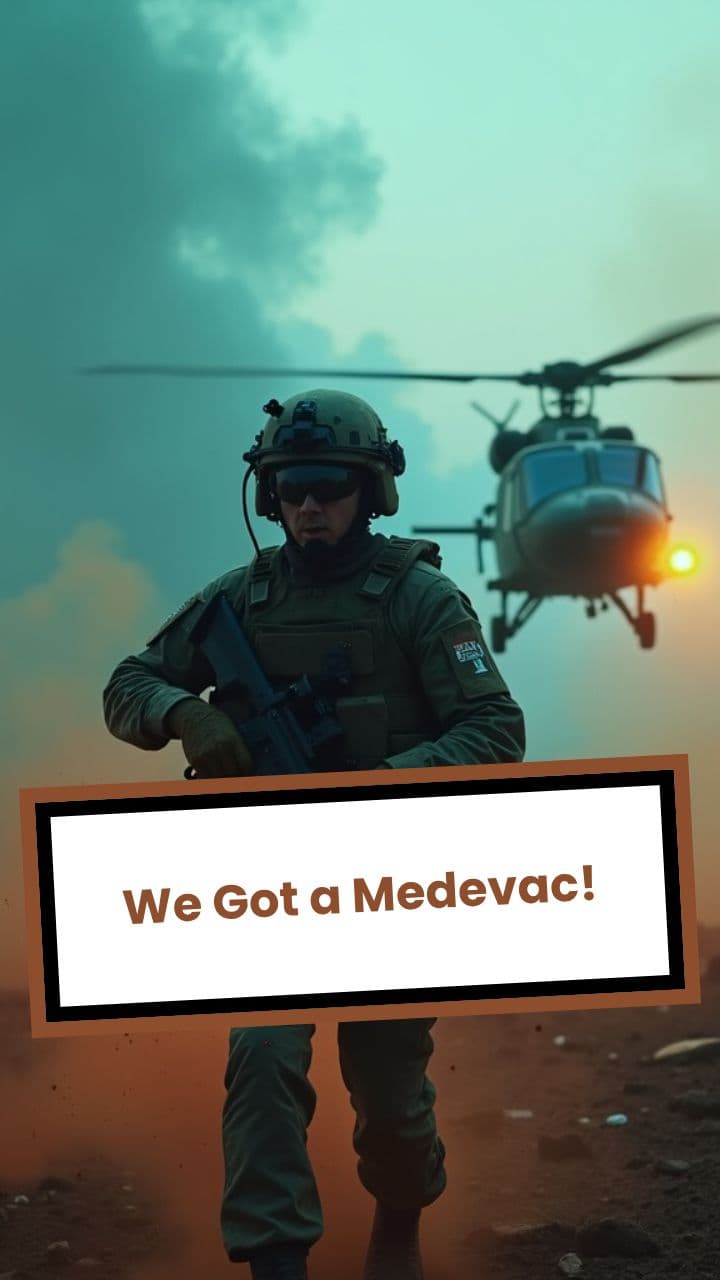 We Got a Medevac!