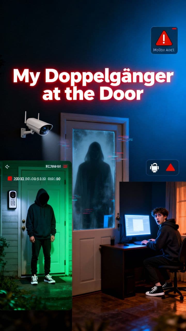 My Doppelgänger at the Door