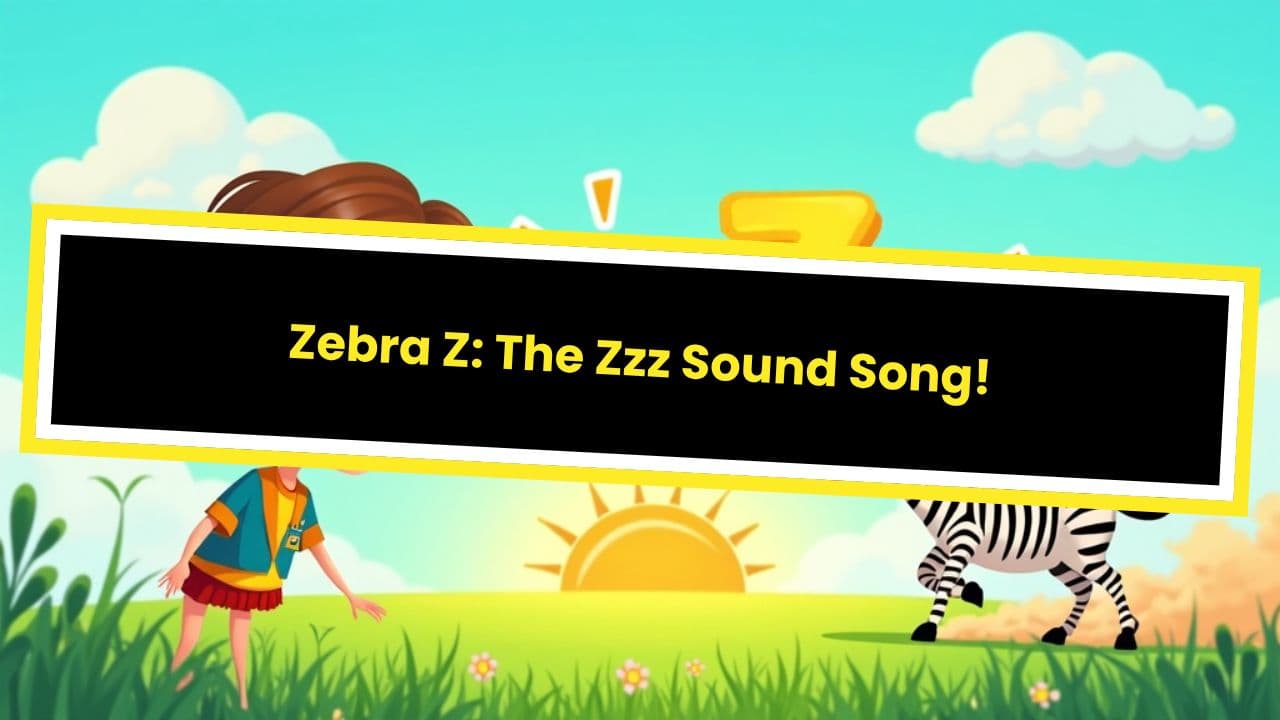 Zebra Z: The Zzz Sound Song!