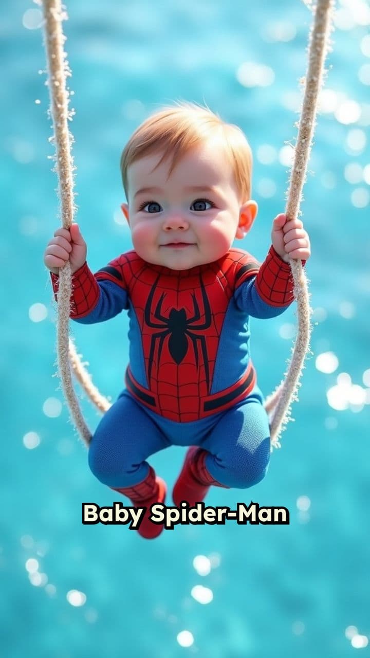 Baby Spider-Man's Bubbly Adventure