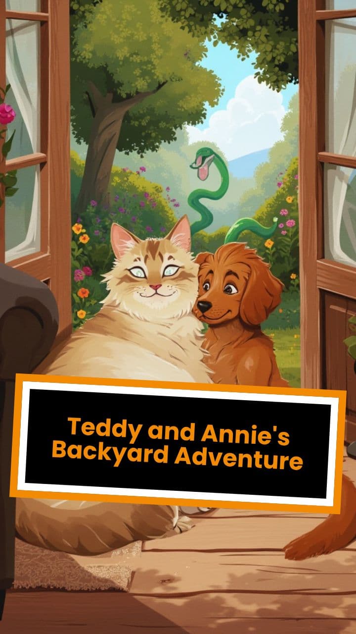 Teddy and Annie's Backyard Adventure