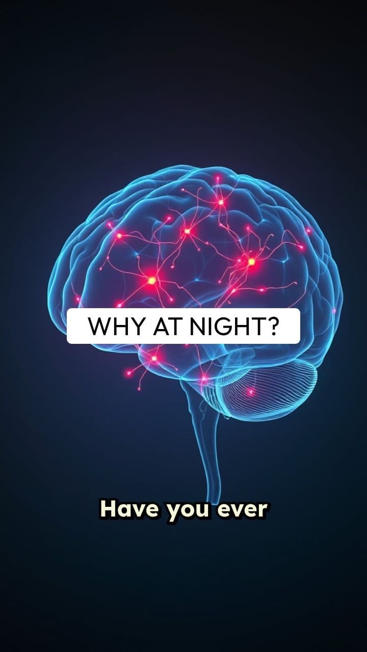 Why Thoughts Get Louder at Night