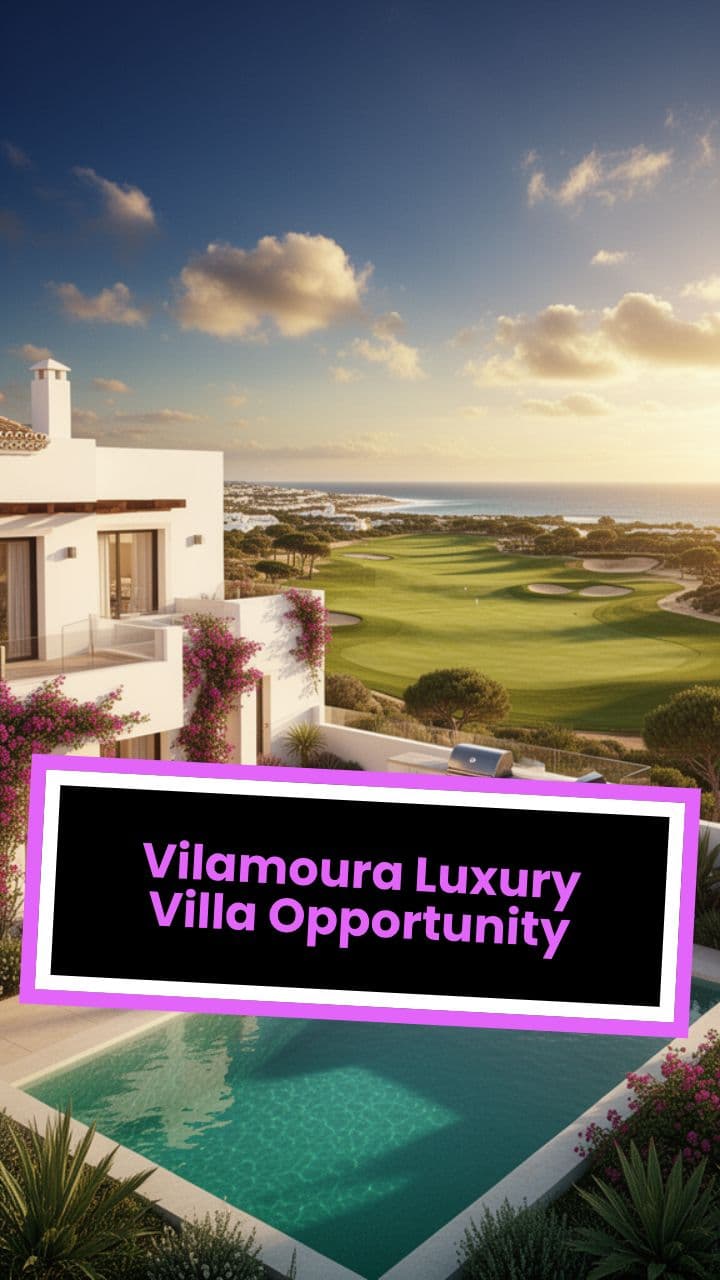 Vilamoura Villa Opportunity