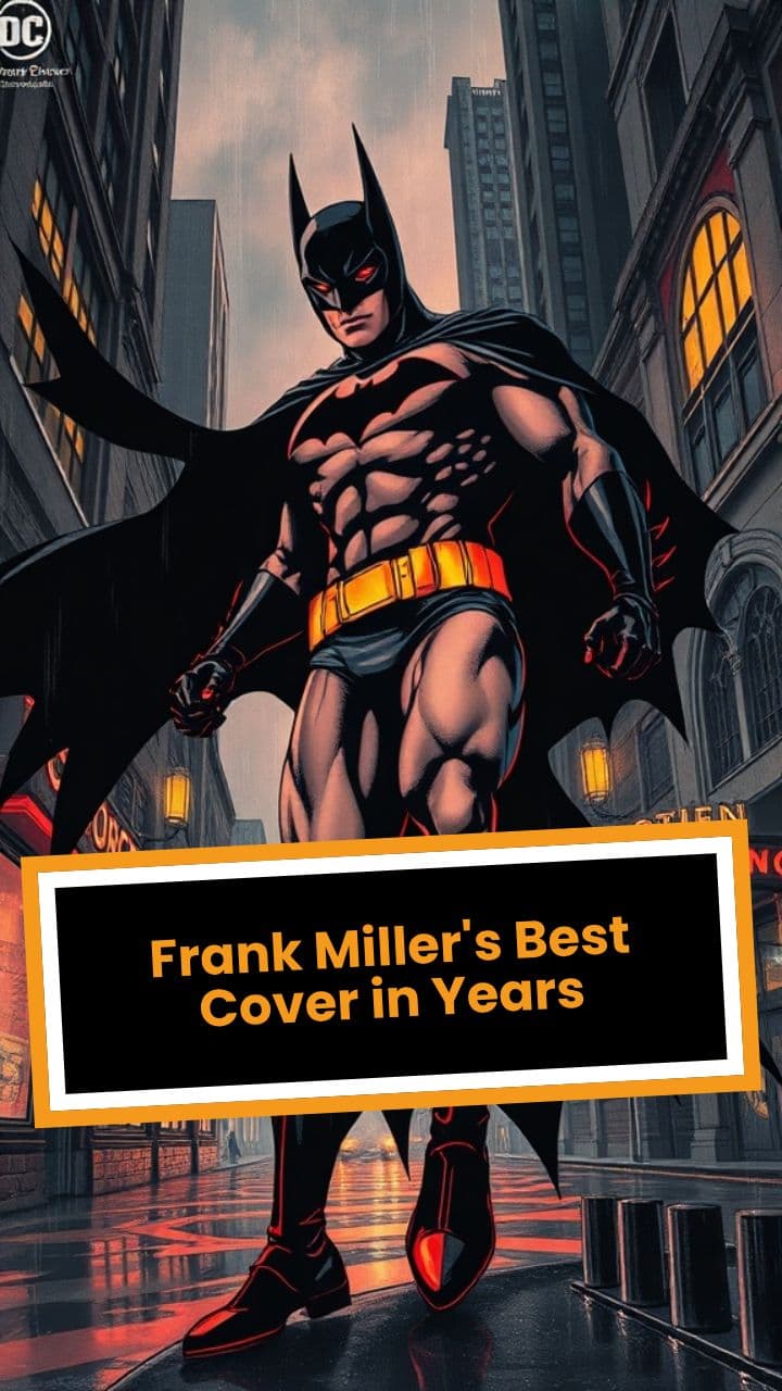 Frank Miller's Best Cover in Years