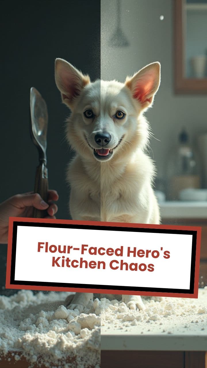 Flour-Faced Hero's Kitchen Chaos
