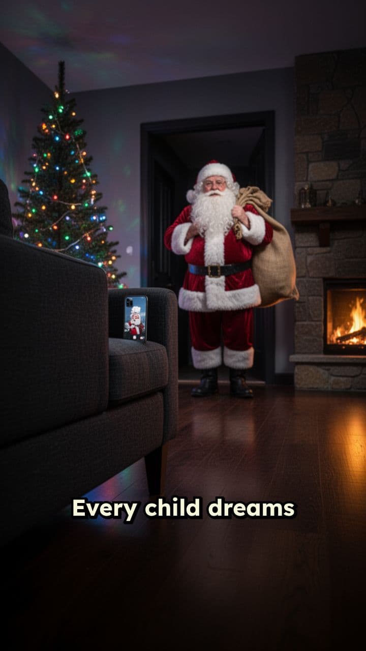 A Secret Visit from Father Christmas