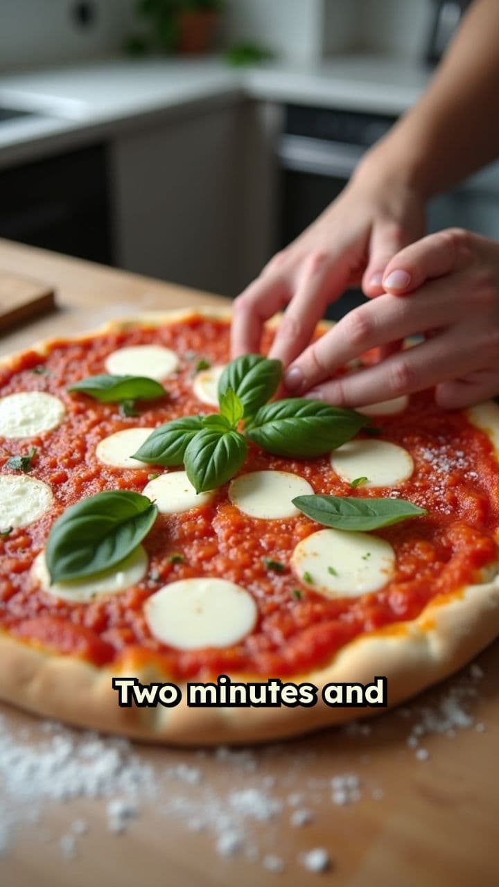 Two Minutes to Margherita Pizza