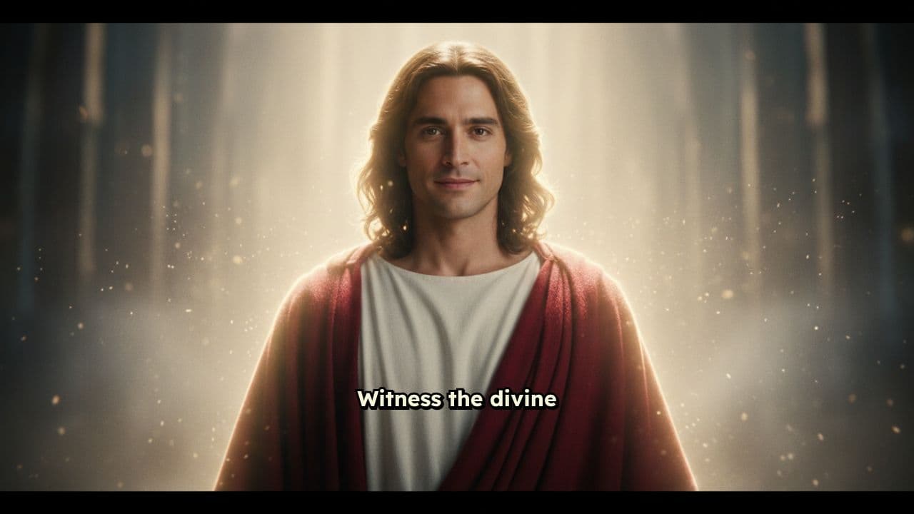 Celestial Glory: A Divine Encounter