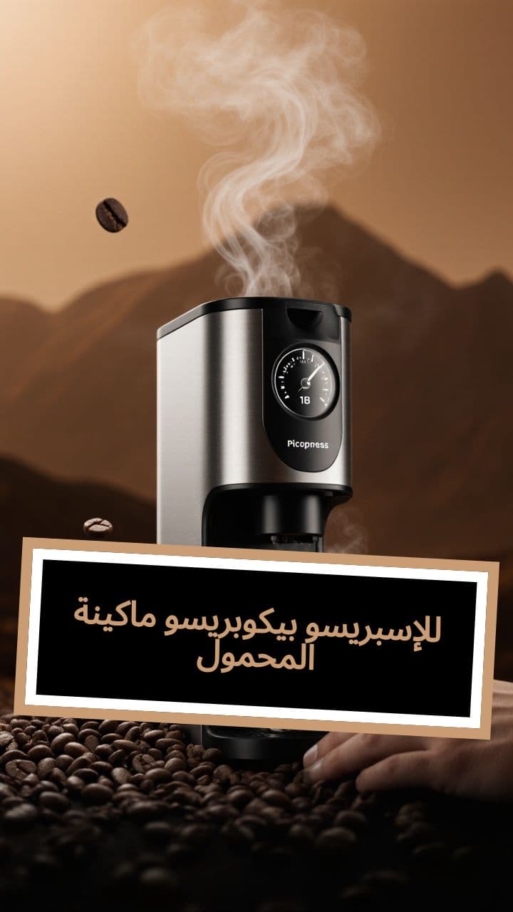 ماكينة بيكوبريسو للإسبريسو المحمول