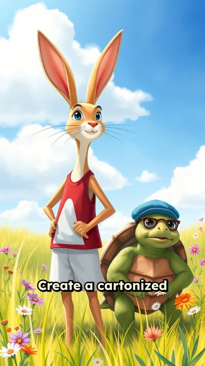 The Hare and Tortoise Race