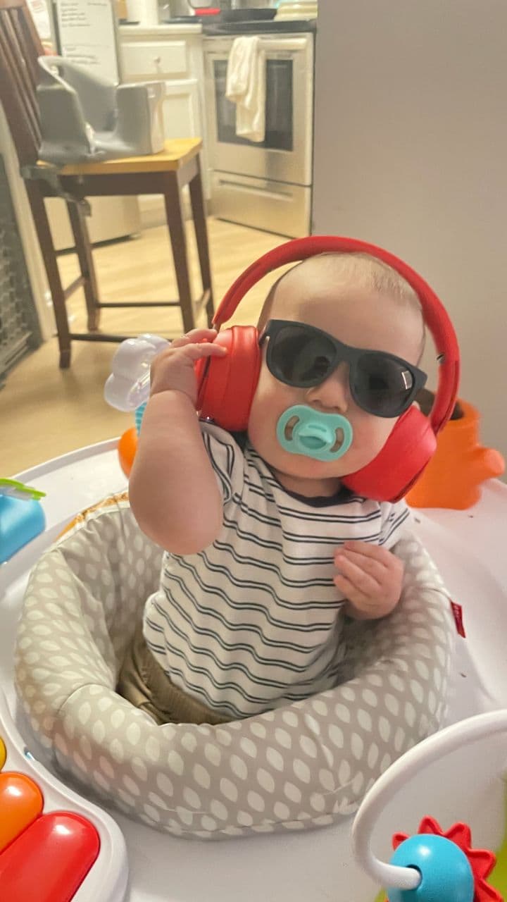 Baby DJ Drops the Beat