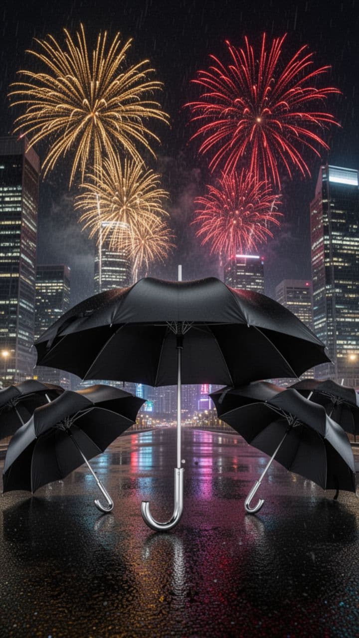 Iconic Rain New Year Countdown