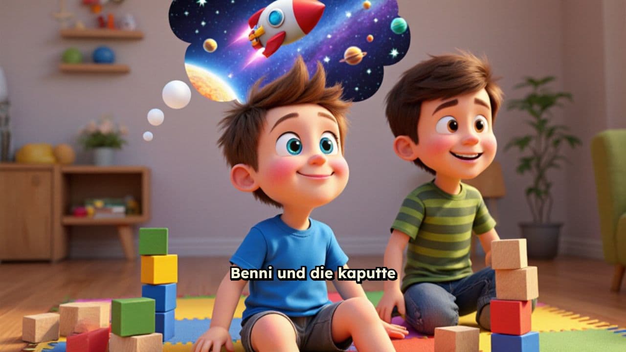 Benni und die Rakete im Unglück