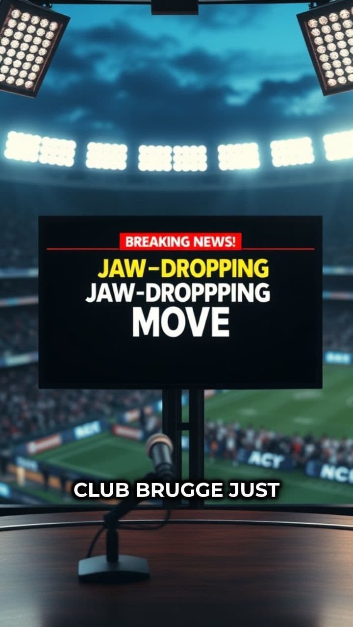 Club Brugge's Bold Coaching Gamble