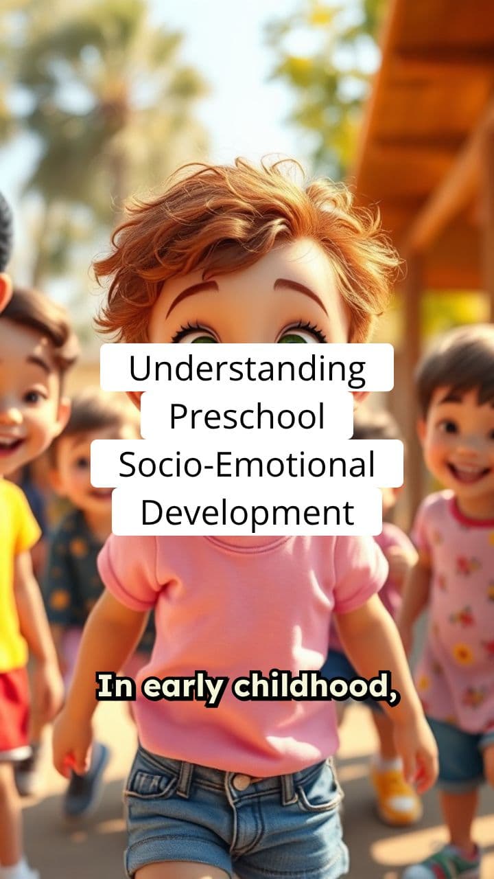 Preschool Socio-Emotional Development
