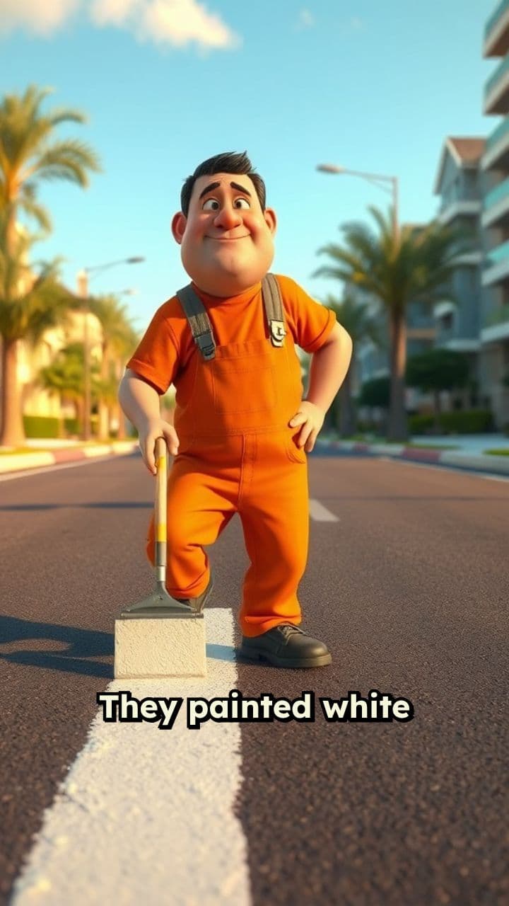 3D Crosswalk Illusions Slow Drivers