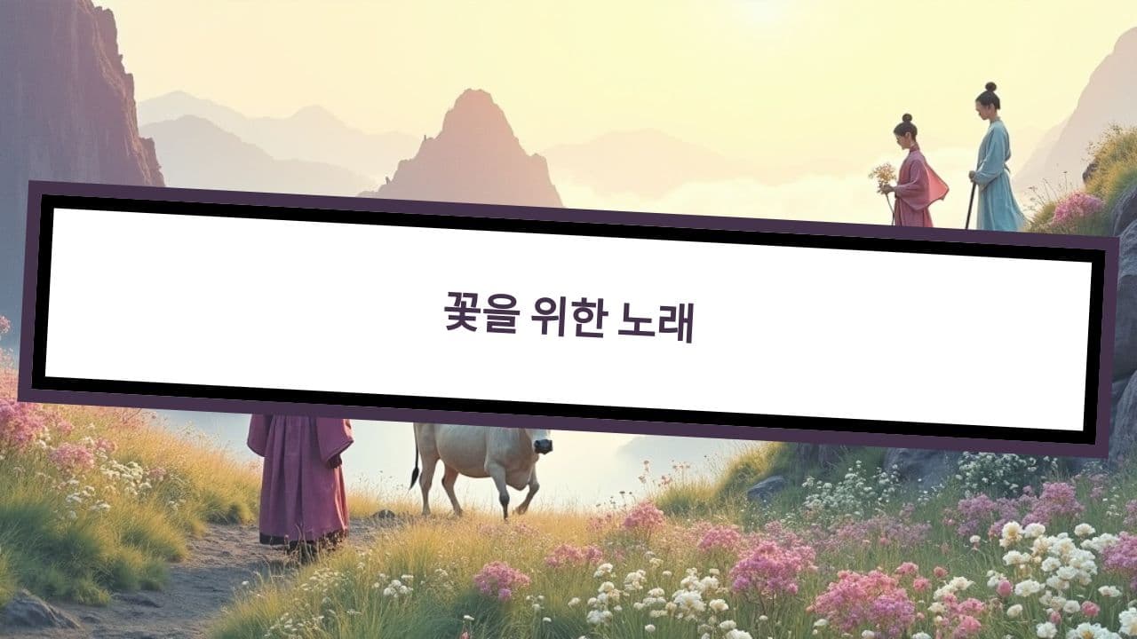 꽃을 위한 노래