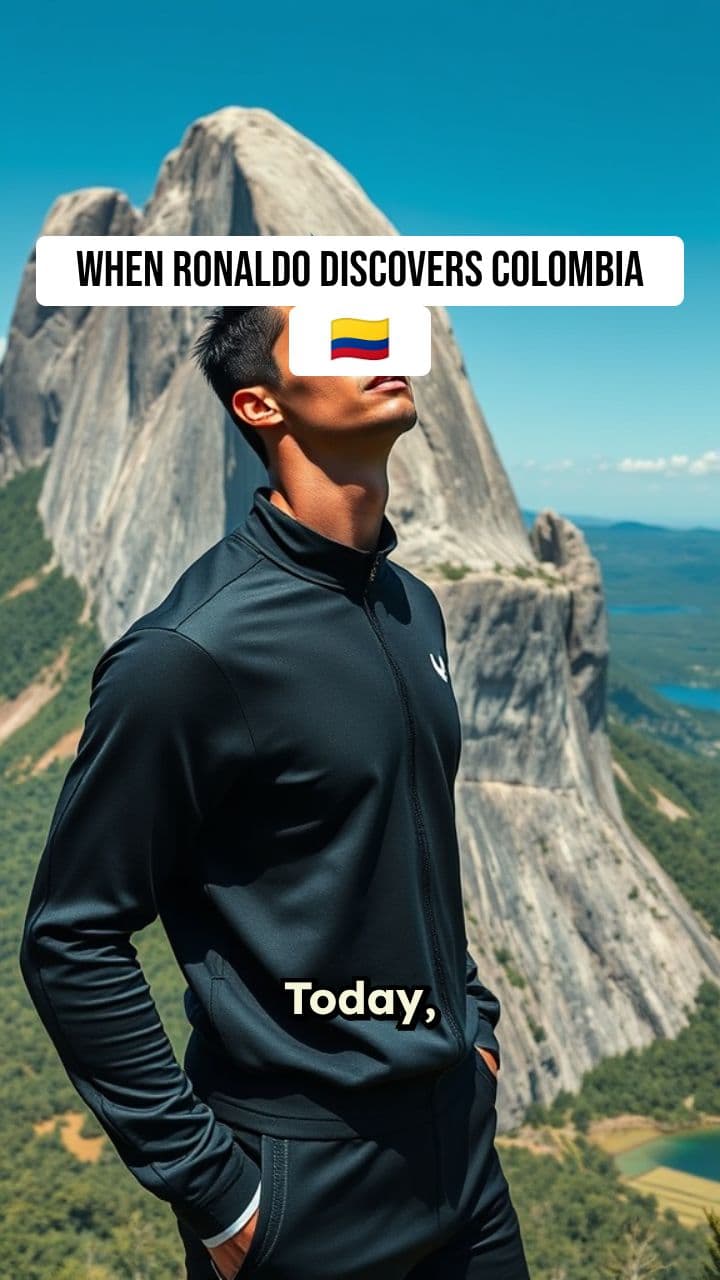 Ronaldo Conquers Piedra del Peñol!