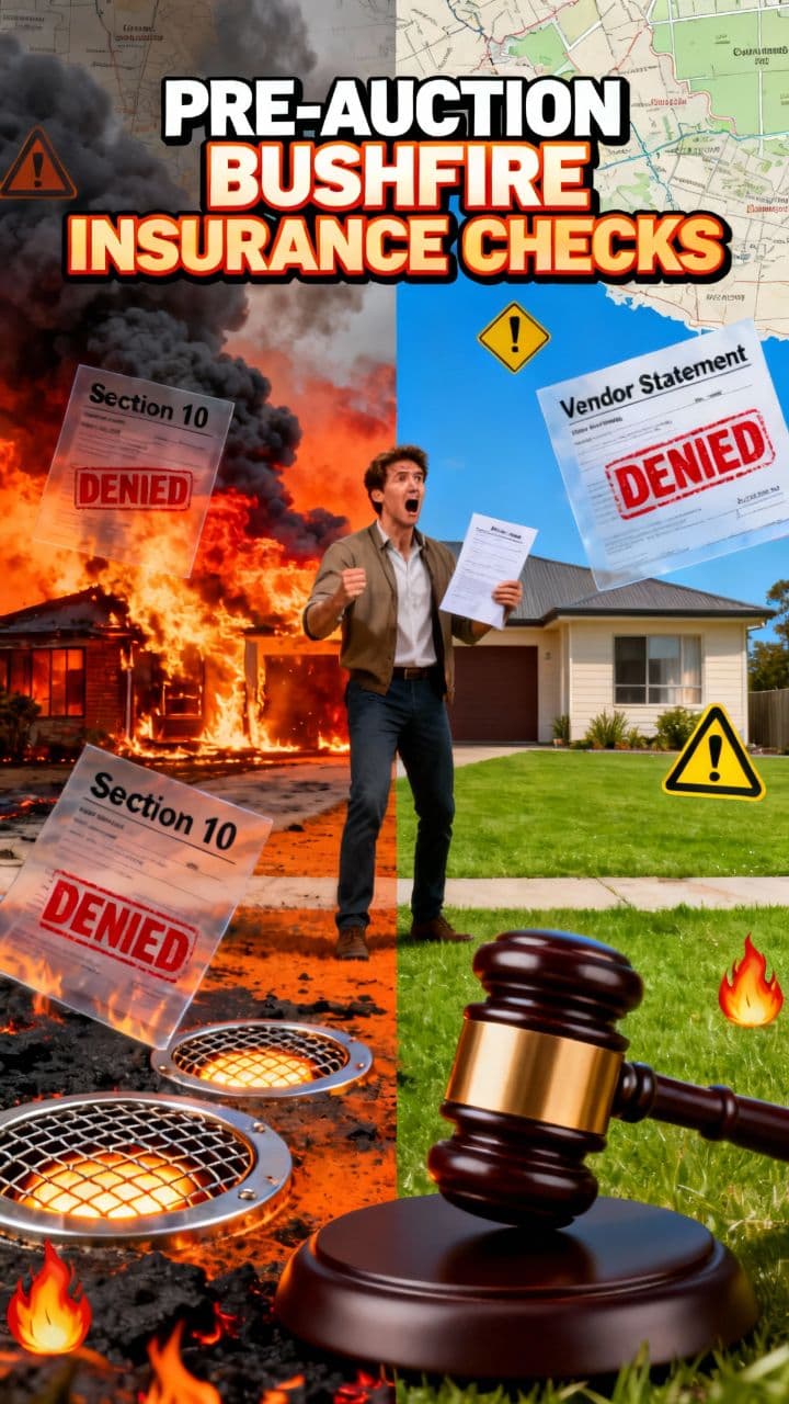 Pre-Auction Bushfire Insurance Checks