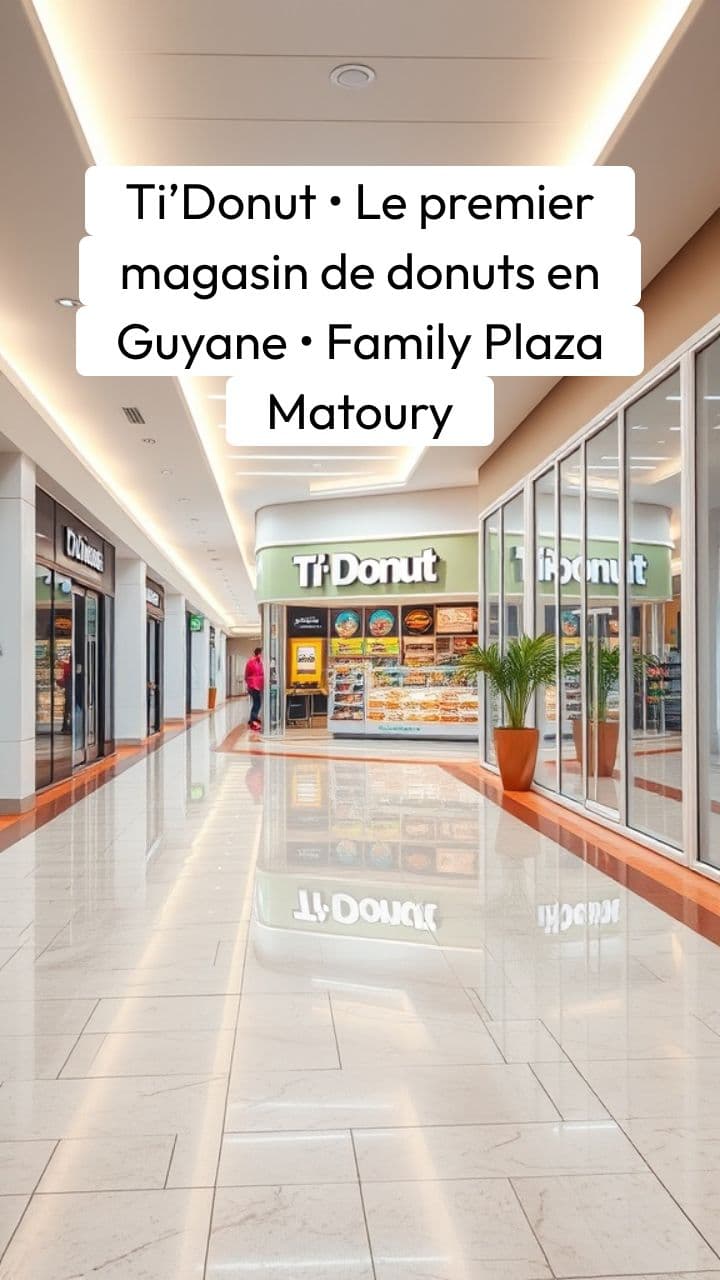 Ti'Donut - Family Plaza Matoury Promotion