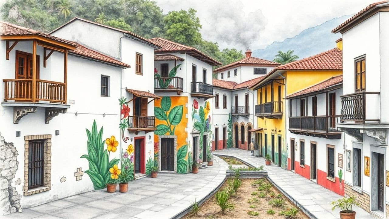 Pueblo Renacido: Colores y Música